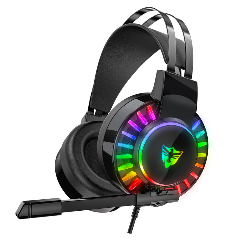 クロスボーダー対応 イヤホン パソコン 携帯電話 共通 Type-C インターフェース ゲーム用イヤホン 音声位置特定機能付き USB ゲーミングイヤホン eスポーツ ゲーミングヘッドセット|undefined