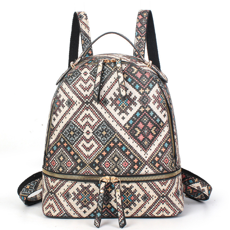 Mochila de estilo nacional 2025, nueva mochila universitaria, estilo extranjero, mochila de moda, bolsa de comercio exterior transfronteriza