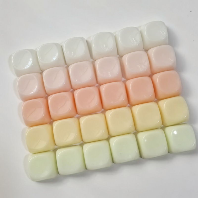 High-Grade Jade-Like Cute Soft Candy Round Keycaps for DIY Mechanical Keyboards, Universal Cross-Shaped Keycaps, Factory Wholesale