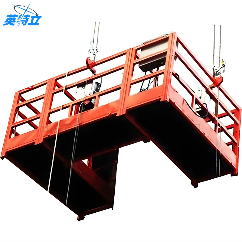 High altitude building suspended basket建筑工地高空作业台