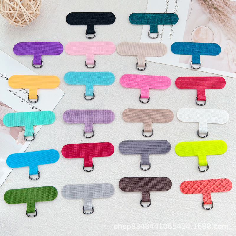 Factory Direct Sales Mobile Phone D-Ring Fastener Pad, Durable Phone Lanyard Patch Pad, Back Adhesive Clip Pad