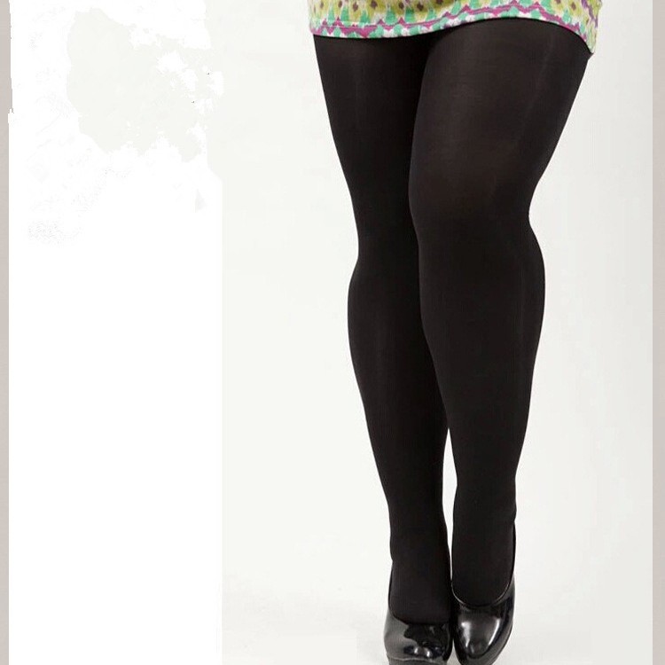 Fábrica al por mayor primavera y otoño de terciopelo 120D extra grande pantimedias de comercio exterior Fujie más tamaño Leggings