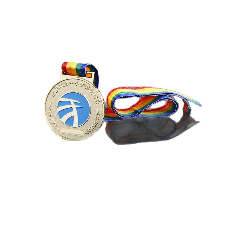 Medalla al por mayor competencia deportiva oro y plata procesamiento de cobre pista y campo de maratón competencia metal