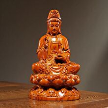 花梨木雕观音菩萨佛像摆件实木观世音家居客厅公司摆设红包邮批发