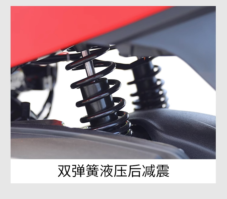 Domestic Electric-Injected Two-Wheeled Motorcycles for Men and Women, Large Fuel-Powered Scooters, Jinlangwang Commuter Adult Scooters