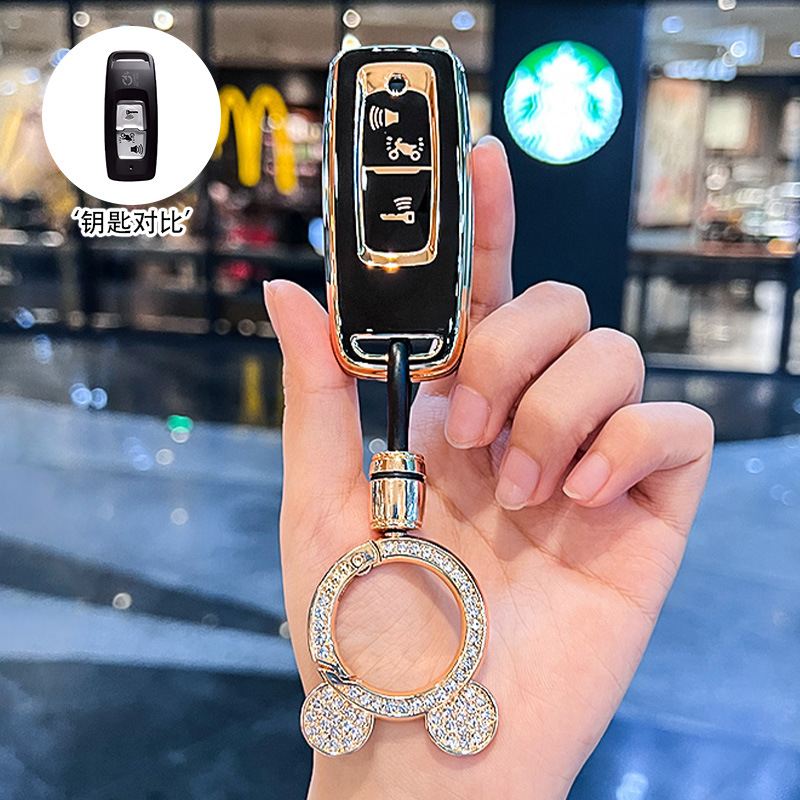 [모델 A] 골드 엣지 블랙 + 골드 회전 버클