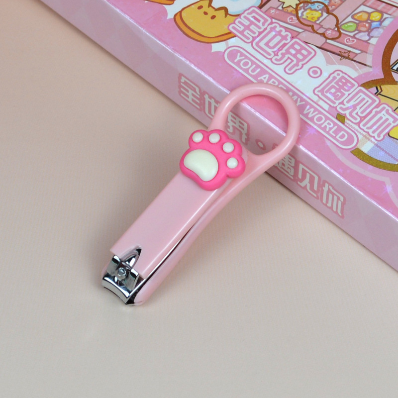 かわいい漫画の女の子のハートの爪切りポータブルクリエイティブ子供の爪切り家庭用小型爪切り|undefined