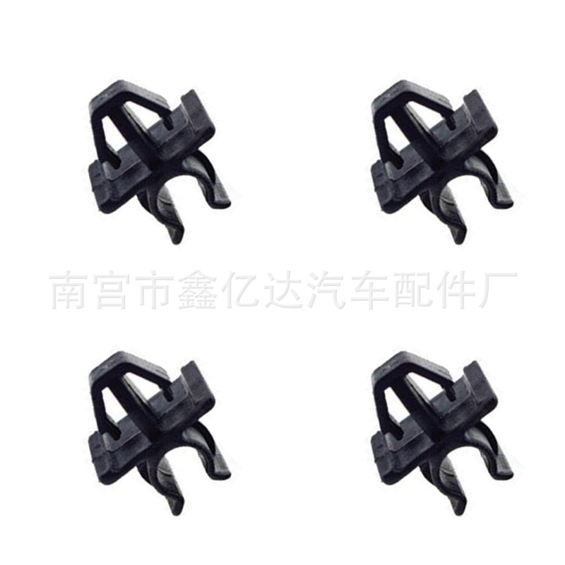 Adecuado para Nissan Sunway/Shuaike/Teana/Qashqai/Qida Capucha hebilla de soporte de Varilla de nylon hebilla L08