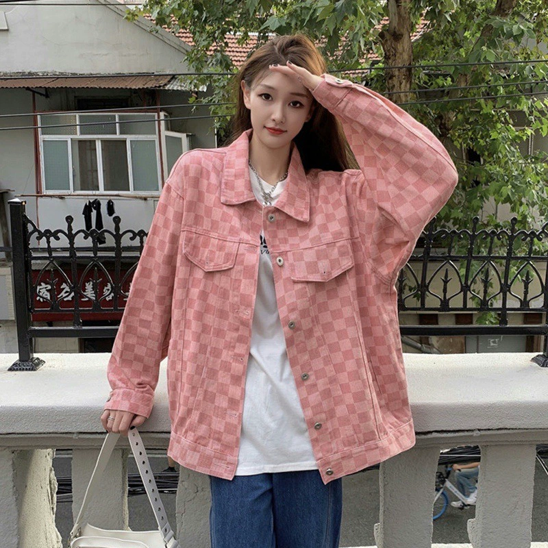 Denim spring demi-season jacket