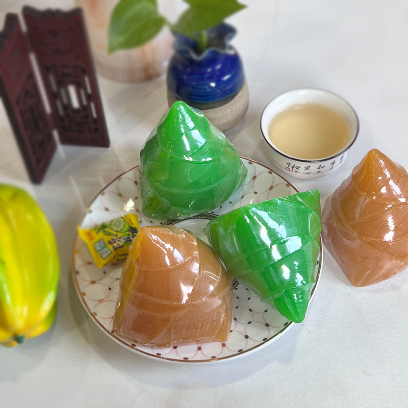 Dragon Boat Festival plant essence rice dumplings handmade essential oil soap camellia oil moisturizing cleansing bath soap men and women bath soap
