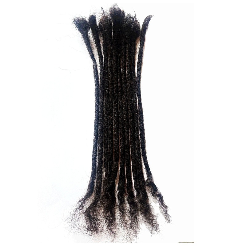 手工脏辫真人发毛头手勾空芯脏辫雷鬼黑人脏辫curly dreadlocks|undefined