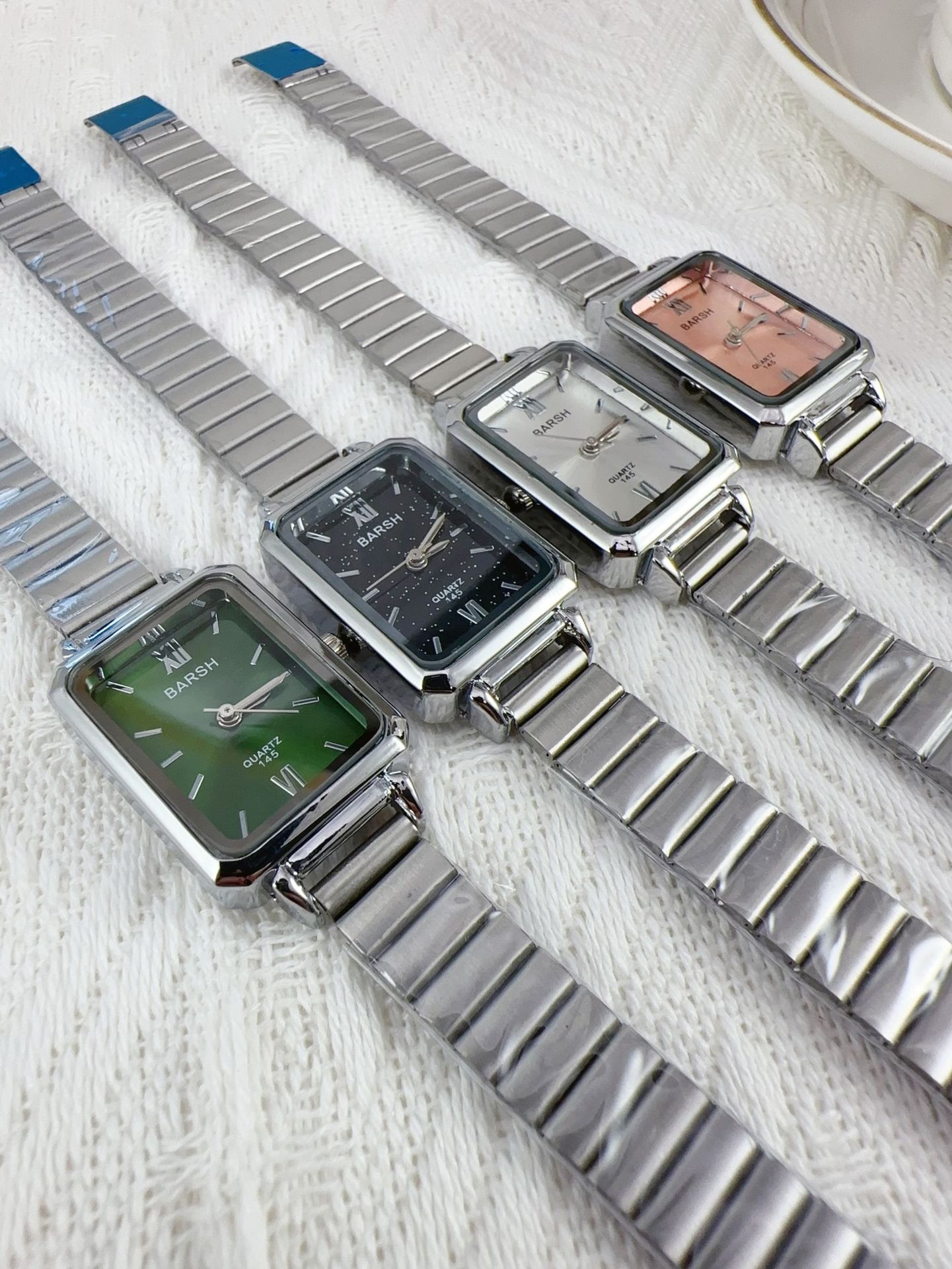 Pointer Display Type Concealed Buckle Buckle Style Casual Square Concealed Buckle Quartz Women's Watches