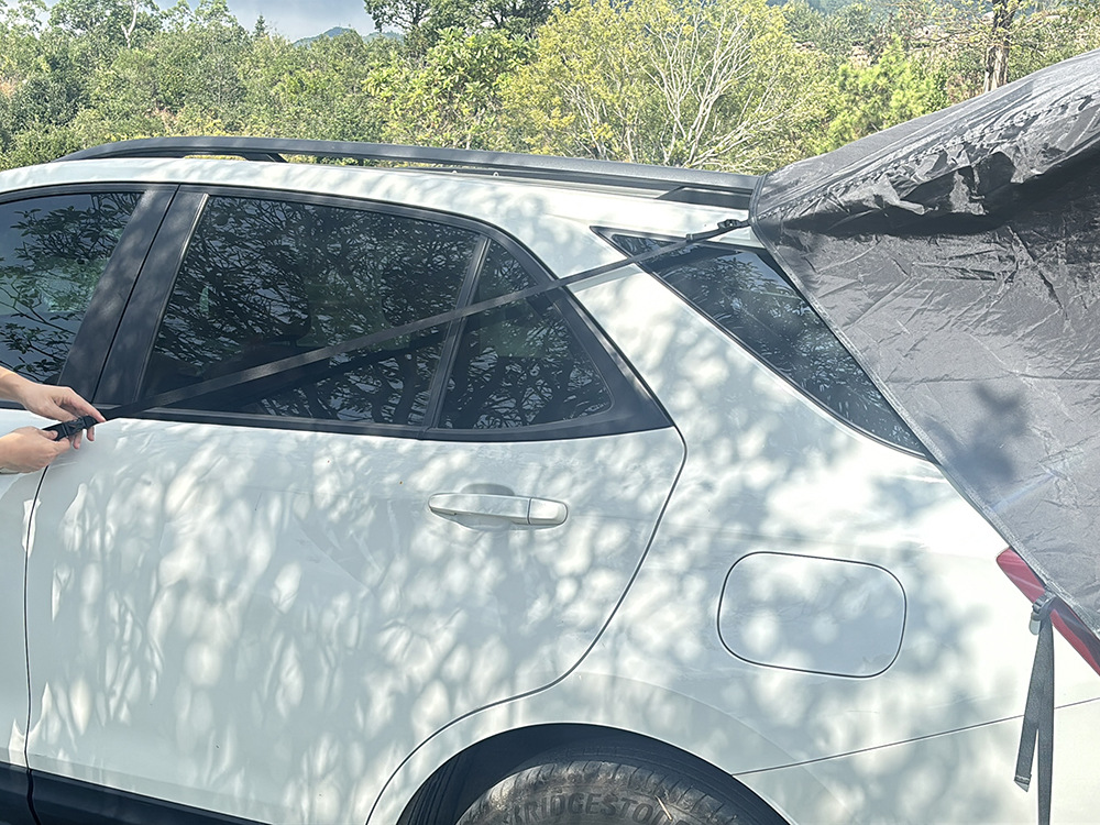 Ready-Made Outdoor Car Tail Tent for Self-Driving Travel Barbecue Suv Universal Portable Trunk Car Tail Expansion Tent
