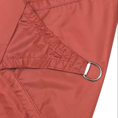 Avtomobil yan çətirləri — Sail, Waterproof Sunshade - rust-red-thickened-ribbon-triangle-222