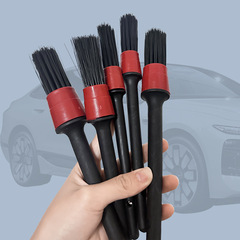 洗車用ソフトブラシ 車内ディテールブラシ 小ブラシ5本セット 内装美容隙間ブラシ エアコン吹き出し口清掃ブラシ