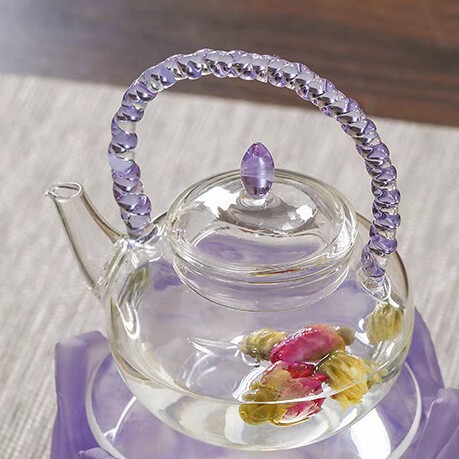 手作り瑠璃家庭用温茶炉瑠璃ろうそく加熱保温ベース|undefined