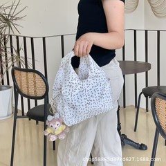 おしゃれで甘い花柄ハンドバッグ 新作イン高見えかわいいバッグ キャンバスバッグ お弁当 通勤トートバッグ