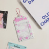 Brand card holder PVC, travel card and cardholder case, Korean style