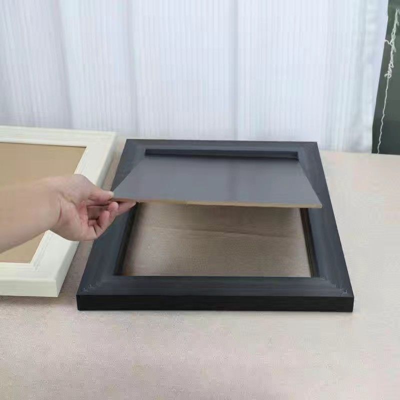 Watercolor Thangka Picture Frame with Glass Back Panel Puzzle Poster American European Retro Photo Frame Art Work Mounting Frame