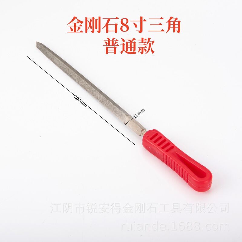 メッキダイヤモンドやすり大板やすり玉翡翠磨きタングステン鋼合金平たい板やすり金剛砂6810インチ|undefined