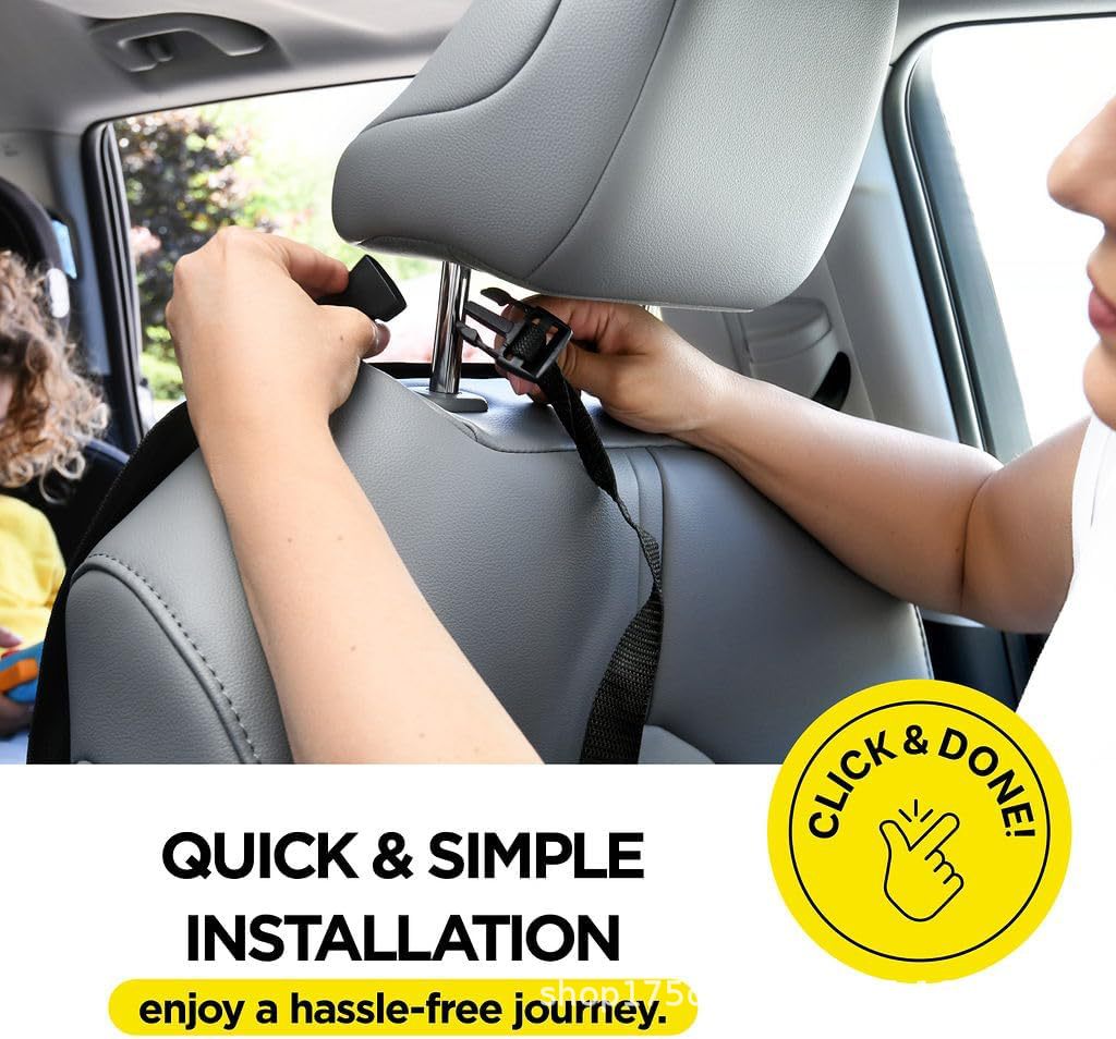 Cross-Border Car Backseat Hanging Bag Protective Cover Storage Bag Waterproof Kick Mat Seat Back Protector Rear Anti-Kick Pad
