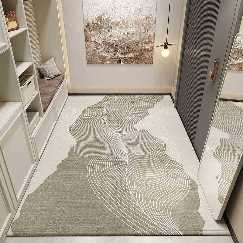 Alfombra de puerta de entrada 2024 nueva alfombra de puerta de entrada de alto nivel antideslizante alfombra de puerta exterior alfombra de puerta