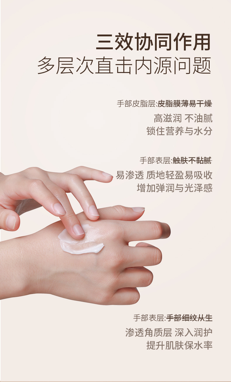 Xiaocheng Yixiang's new hand cream is moisturizing, hydrating, hydrating, and anti-dryness for autumn and winter. Wholesale of Douyin's best-selling hand cream sets details Picture