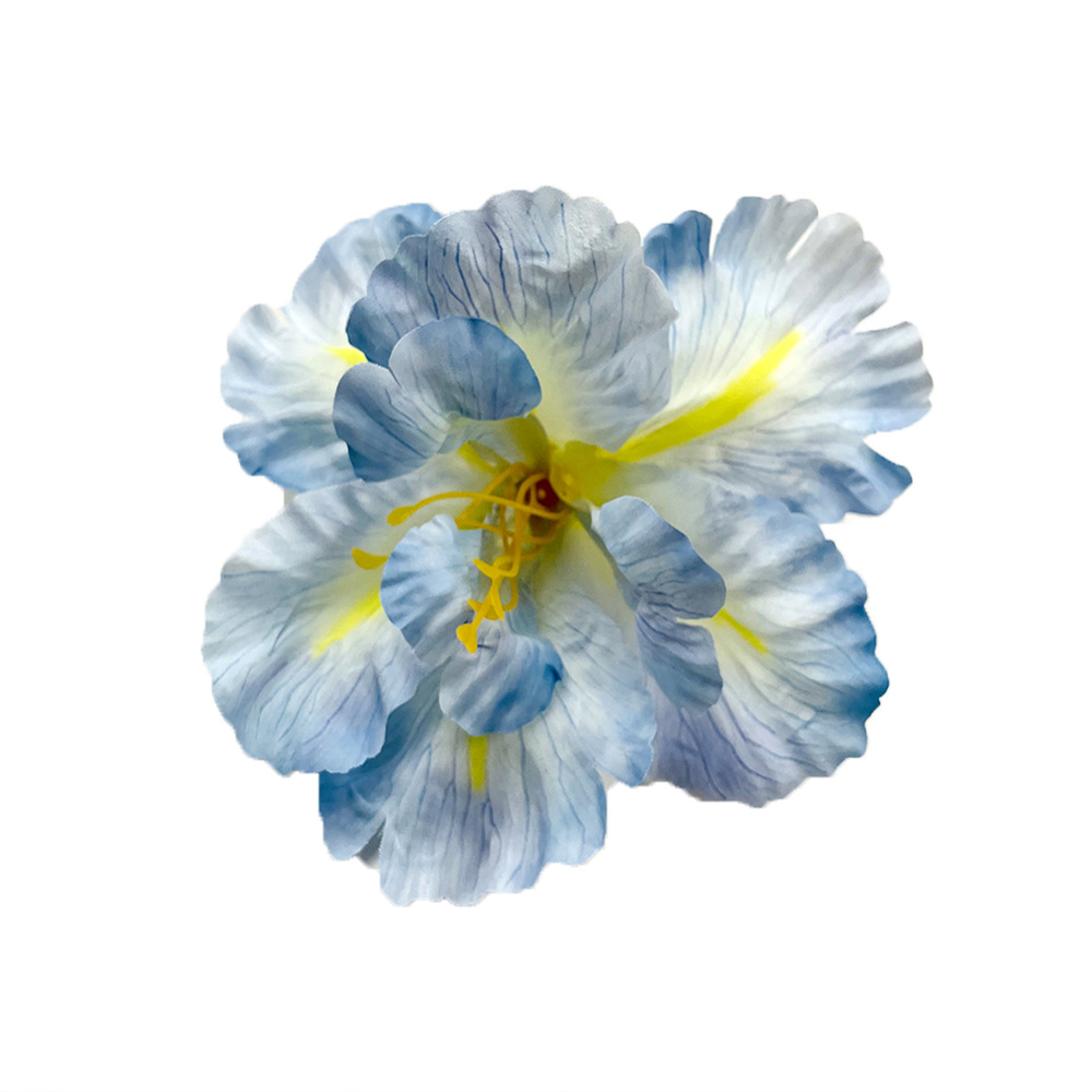 Simulación de flores Alice Iris cabeza de flores DIY Monet estilo de flores falsas tocadillo de flores material de paquete de accesorios de fotografía
