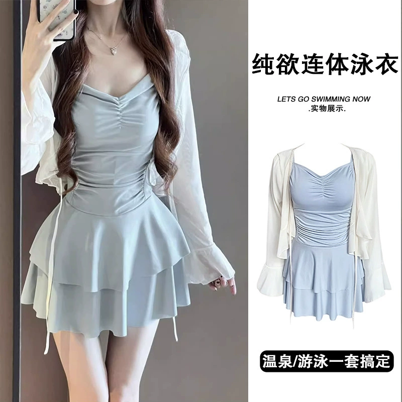 Swimwear, cute set for swimming, backless
