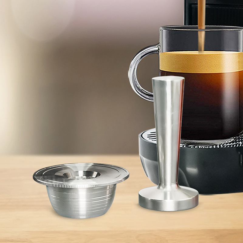 Compatible with BIALETTI biletty capsule coffee machine filter coffee capsule with powder Press hammer