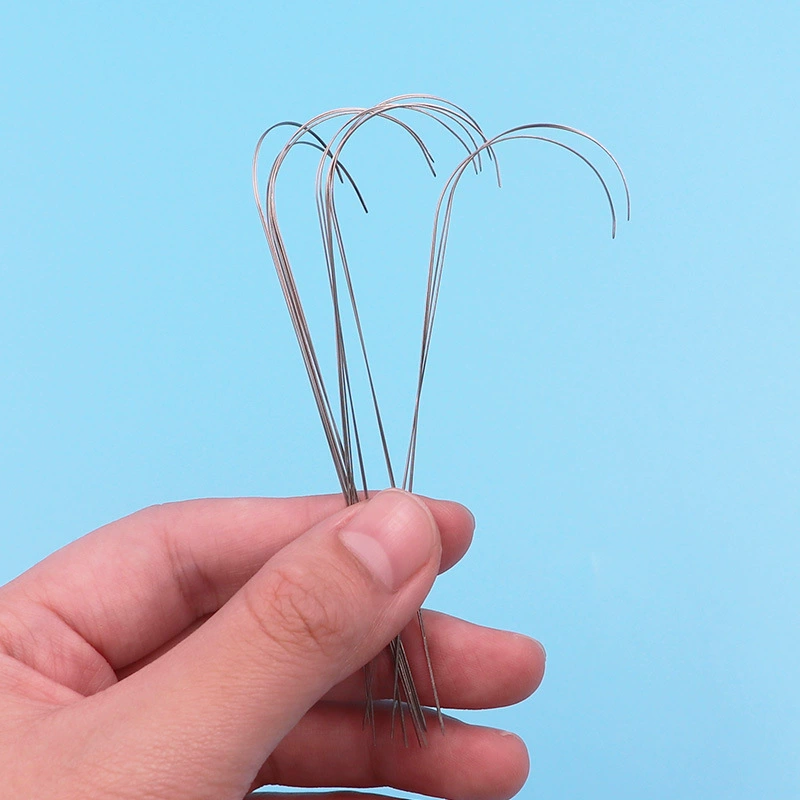 Игла для бисероплетения со средним отверстием Игла для открытия среднего отверстия DIY ожерелье аксессуары для заправки бисером игла