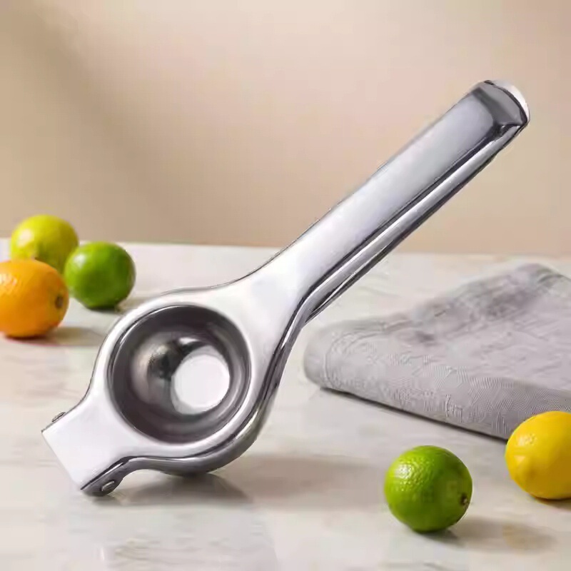 Stainless steel lemon juicer, manual squeezer for stalls, household orange juice small juicer Stainless steel lemon juicer, manual squeezer for stalls, household orange juice small juicer