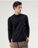 2022 winter black wool T-shirts daily ordinary Wool Fit ordinary Youth man thickening Cashmere sweater