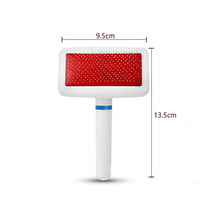 Beauty fur brush cat comb stainless steel needle comb white air bag pet comb cleaning dog brush