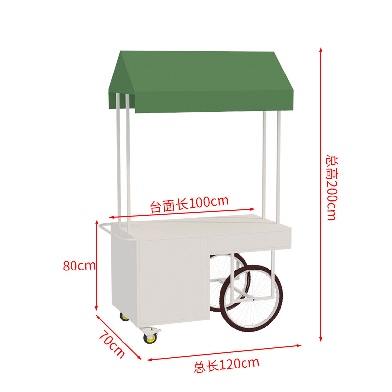 Cafetería y bebidas carro de comedor móvil stand de venta de automóviles al aire libre Nórdico Plaza carro carro carro carro mercado nocturno carro carro escénico de hierro forjado