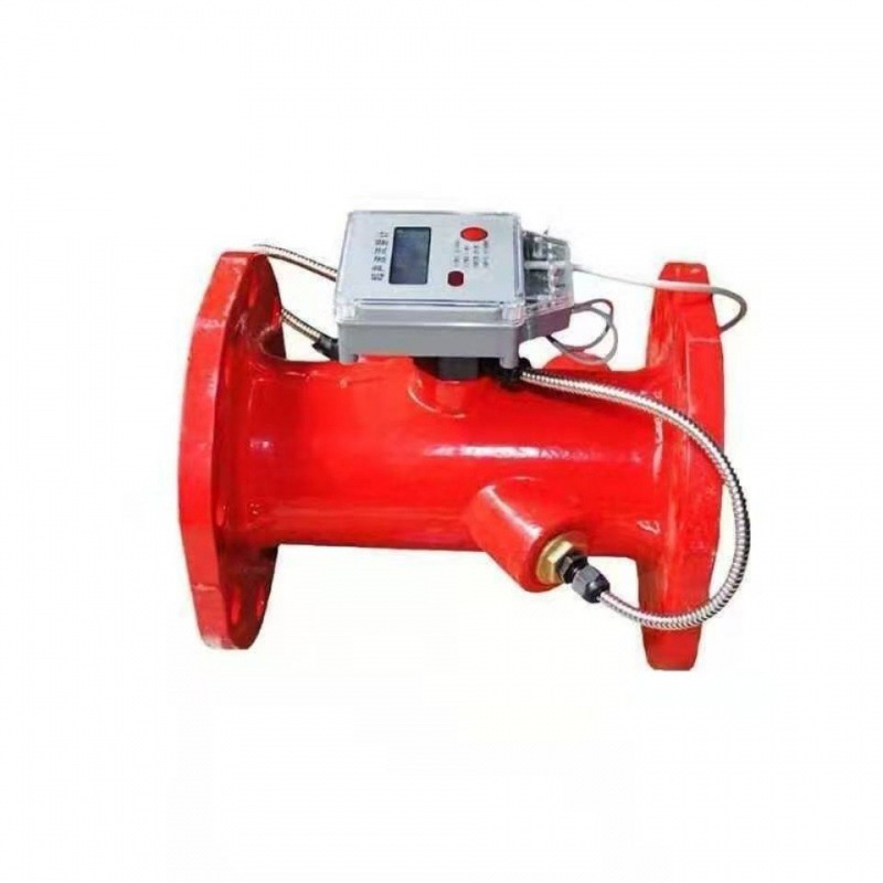 超声波流量计485有线无线远传农田灌溉工业用水法兰水表流量计