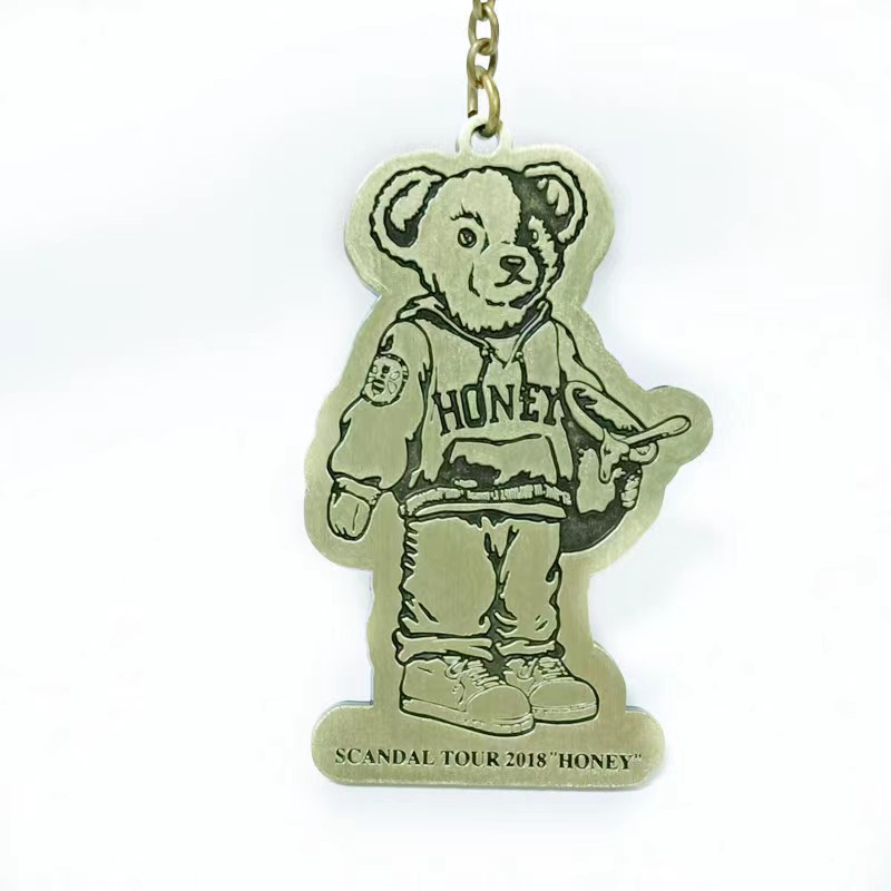 源头厂家创意钥匙扣定 制LOGO创意广告礼品精致金属挂饰定 做