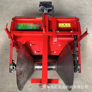 高效率手扶牵引式草莓开沟起垄机土豆红薯种植开沟筑埂机培土机
