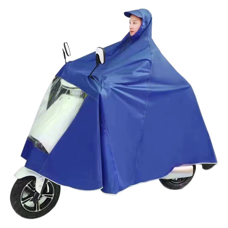 Дождевик электромобиль пончо очень большой утолщенный мотоцикл двойной одиночный мужской и женский езда против ливня полное покрытие ног