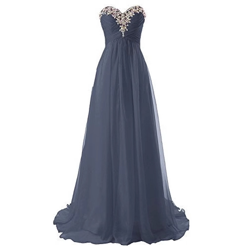 Amazon Foreign Trade Wedding Dress Evening Dress Tube Top Back Straps Large Swing Skirt Evening Dance Sexy Banquet Dress