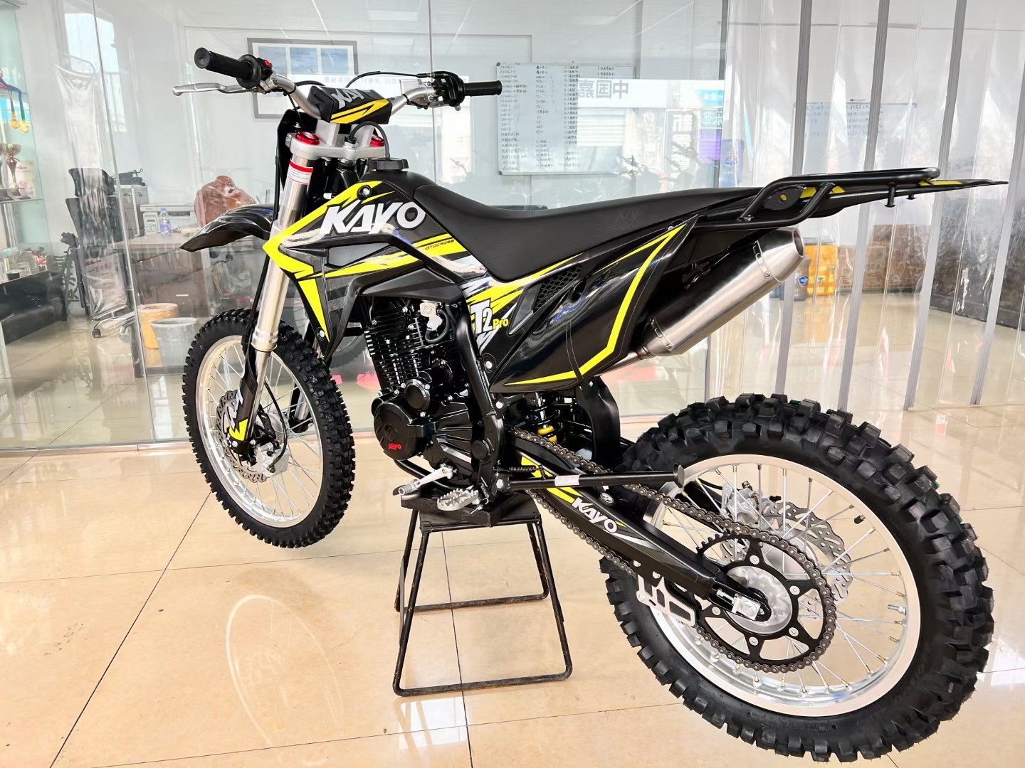 Huayang off-road racing motorcycle K6RD5T4LT2 for track, forest road, night hunting, mountain off-road, KAYO competition
