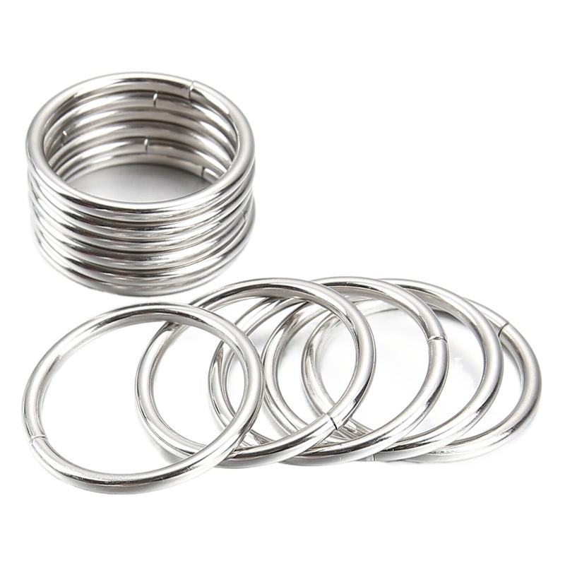 Venta directa del fabricante de hebillas en forma de D de alta calidad, hebillas cuadradas, anillas en D, anillas semicirculares y ovaladas, anillas de hierro, con soporte para venta al por mayor. image 1
