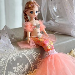 着せ替えタイプの音楽アリエル人魚姫人形12インチの女の子の子供たちのおもちゃセット