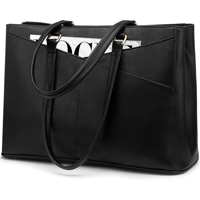 Ladies Laptop Handbag 15.6inch Waterproof Leather Computer Bag Business Work Briefcase Ladies Laptop Handbag 15.6inch Waterproof Leather Computer Bag Business Work Briefcase