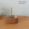 .Straight oval mouth length 21cm*12cm