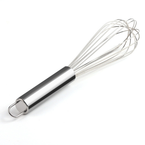 Stainless steel egg beater manual mixing stick handheld egg mixer egg pumping household commercial kitchen baking tools