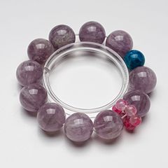 [Zi Wan Ze Chi] 天然起毛紫ウサギ毛ブレスレット女性用桜雨青リンハイエンドブレスレット卸売
