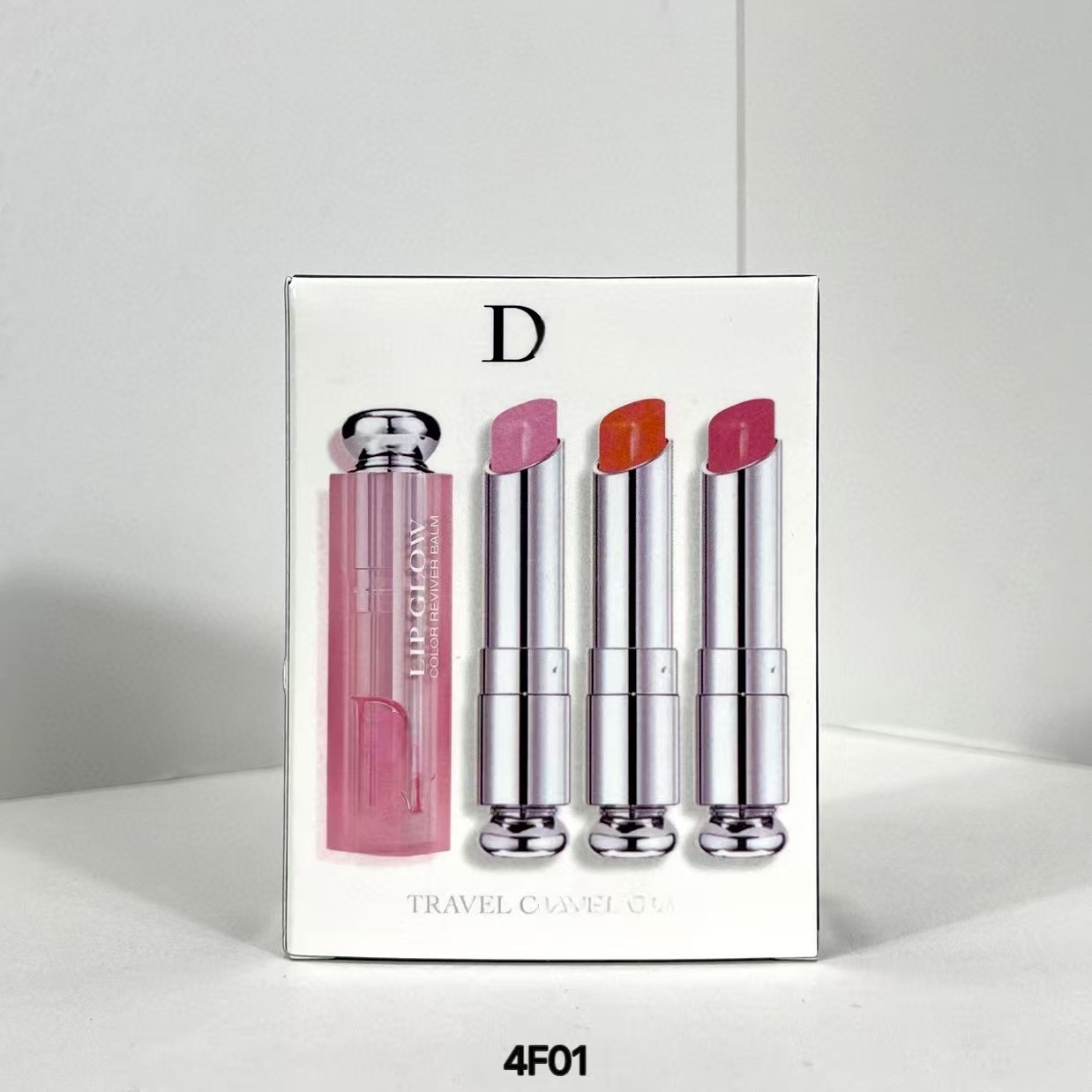 Kit de cuidado labial con bálsamo de color y hidratación, 3 piezas