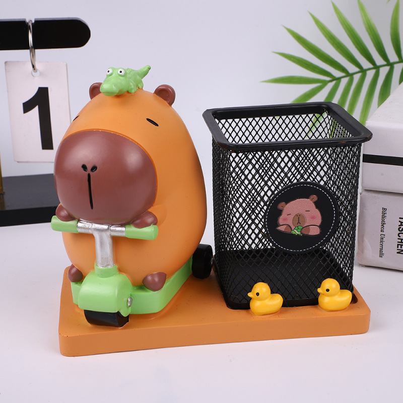 ハリー・ポッター創意筆立てデスクトップ文房具収納周辺金属レトロ置物入学シーズン誕生日プレゼント|undefined