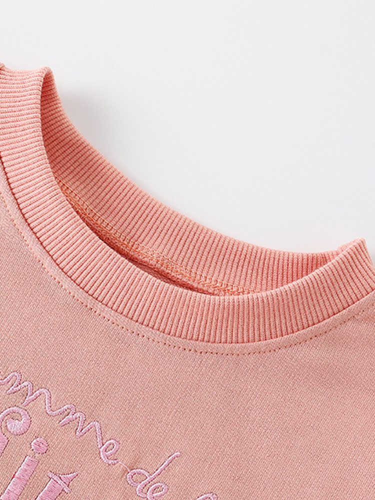 Malwee ropa para niños traje Otoño e Invierno Nuevo cuello redondo para niños europeos y americanos pantalones elásticos de manga larga conjunto de dos piezas